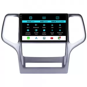 Dedicated Navigation suitable for Jeep Grand Cherokee (2010-2014), 9 Inch, 6Gb Ram, 128Gb Storage, Android Auto, Carplay - NAVCAJ6030684