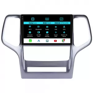 Dedicated Navigation suitable for Jeep Grand Cherokee (2010-2014), 9 Inch, 8Gb Ram, 256Gb Storage, Android Auto, Carplay - NAVCAJ6030685