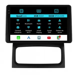 Dedicated Navigation suitable for Renault Clio 2 (1998-2012), 9 Inch, 2Gb RAM, 32Gb Storage, Android Auto, Carplay - NAVCAR6030774