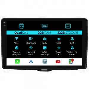 Dedicated Navigation suitable for Alfa Romeo Giulietta (2010-2020), 9 Inch, 2Gb Ram, 32Gb Storage, Android Auto, Carplay - NAVCAAR6030820