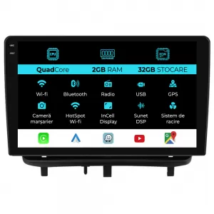 Dedicated Navigation suitable for Opel Corsa D (2006 - 2014), 9 Inch, 2Gb RAM, 32Gb Storage, Android Auto, Carplay - NAVCAO6030830