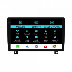 Dedicated Navigation suitable for Opel Astra H (2004 - 2009), 2K, 8Gb RAM, 256Gb Storage, Android Auto, Carplay - NAVCAO6030920