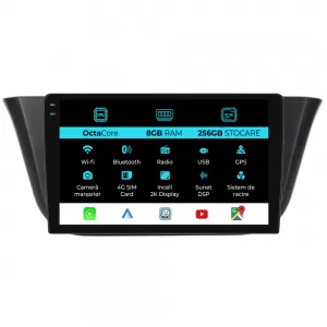Dedicated Navigation suitable for Iveco Daily (2014 - 2021), 2K, 8Gb RAM, 256Gb Storage, Android Auto, Carplay - NAVCAI6031002