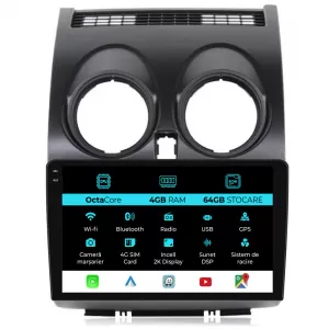 Dedicated Navigation suitable for Nissan Qashqai J10 (2007 - 2013), 2K, 4Gb RAM, 64Gb Storage, Android Auto, Carplay - NAVCAN6031009
