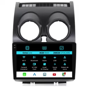 Dedicated Navigation suitable for Nissan Qashqai J10 (2007 - 2013), 2K, 8Gb RAM, 256Gb Storage, Android Auto, Carplay - NAVCAN6031010