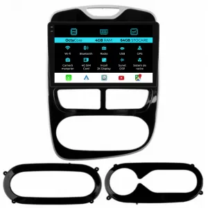 Dedicated Navigation suitable for Renault Clio 4 (2012 - 2019), 2K, 4Gb RAM, 64Gb Storage, Android Auto, Carplay - NAVCAR6031029