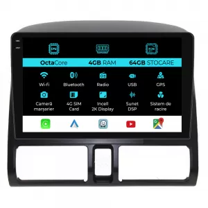Dedicated Navigation suitable for Honda CR-V (2001 - 2006), 2K, 4Gb RAM, 64Gb Storage, Android Auto, Carplay - NAVCAH6031143