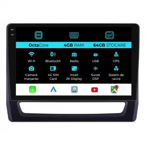 Dedicated Navigation suitable for Mitsubishi ASX (2010 - 2019), 2K, 4Gb RAM, 64Gb Storage, Android Auto, Carplay - NAVCAM6031159