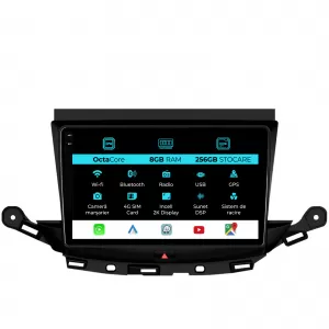 Dedicated Navigation suitable for Opel Astra K (2015 - 2021), 2K, 8Gb RAM, 256Gb Storage, Android Auto, Carplay - NAVCAO6031164