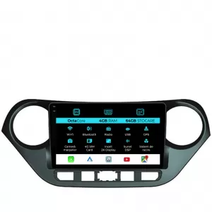 Dedicated Navigation suitable for Hyundai I10 (2007-2013), 2K, 4Gb RAM, 64Gb Storage, Android Auto, Carplay - NAVCAH6031229