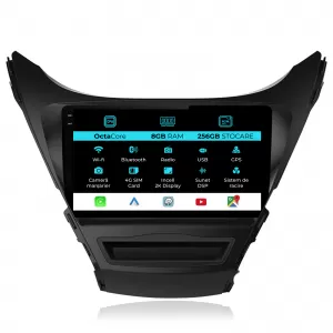Dedicated Navigation suitable for Hyundai Elantra (2006-2011), 2K, 8Gb RAM, 256Gb Storage, Android Auto, Carplay - NAVCAH6031232
