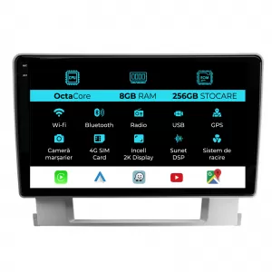 Dedicated Navigation suitable for Opel Astra J (2009 - 2015), 2K, 8Gb RAM, 256Gb Storage, Android Auto, Carplay - NAVCAO6031258