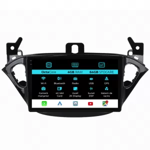 Dedicated Navigation suitable for Opel Adam (2012 - 2019), 2K, 4Gb RAM, 64Gb Storage, Android Auto, Carplay - NAVCAO6031261