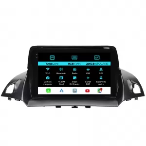 Dedicated Navigation suitable for Ford Kuga (2013 - 2017), 2K, 8Gb RAM, 256Gb Storage, Android Auto, Carplay - NAVCAF6031274