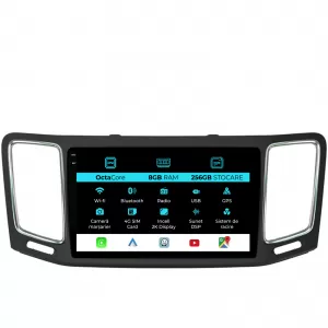 Dedicated Navigation suitable for Volkswagen Sharan (2010 - 2014), 2K, 8GB RAM, 256GB Storage, Android Auto, Carplay - NAVCAV6031398