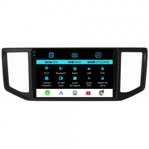 Dedicated Navigation suitable for Volkswagen Crafter (2017 - 2021), 2K, 4Gb RAM, 64Gb Storage, Android Auto, Carplay - NAVCAV6031411