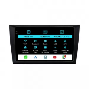 Dedicated Navigation suitable for Volkswagen Golf MK6 (2009-2013), 2K, 4Gb RAM, 64Gb Storage, Carplay - NAVCAV6031421