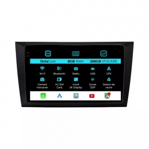 Dedicated Navigation suitable for Volkswagen Golf MK6 (2009-2013), 2K, 8Gb RAM, 256Gb Storage, Carplay - NAVCAV6031422