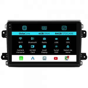 Dedicated Navigation suitable for Fiat Ducato (2006 - 2022), 9 Inch, 4Gb RAM, 64Gb Storage, Android Auto, Carplay - NAVCAF6031427