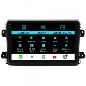 Dedicated Navigation suitable for Fiat Ducato (2006 - 2022), 9 Inch, 8Gb RAM, 256Gb Storage, Android Auto, Carplay - NAVCAF6031429