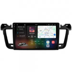 Dedicated Navigation suitable for Peugeot 508 (2010 - 2018), 2K, 12Gb RAM, 256Gb Storage, Android Auto, Carplay - NAVCAP6031459