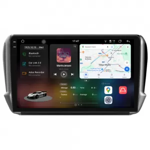 Dedicated Navigation suitable for Peugeot 2008 (2013 - 2018), 2K, 12Gb RAM, 256Gb Storage, Android Auto, Carplay - NAVCAP6031465