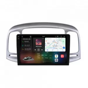 Dedicated Navigation suitable for Hyundai Accent (2005 - 2012), 2K, 12Gb RAM, 256Gb Storage, Android Auto, Carplay - NAVCAH6031466