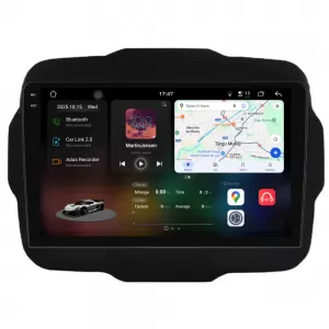 Dedicated Navigation suitable for Jeep Renegade (2016-2020), 2K, 12Gb RAM, 256Gb Storage, Android Auto, Carplay - NAVCAJ6031469