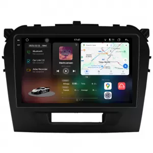 Dedicated Navigation suitable for Suzuki Vitara (2014-2019), 2K, 12Gb RAM, 256Gb Storage, Android Auto, Carplay - NAVCAS6031475