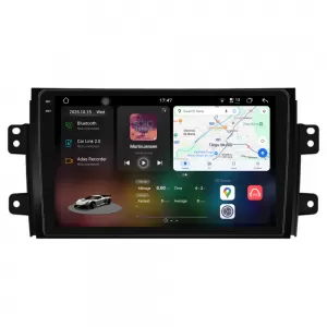 Dedicated Navigation suitable for Suzuki SX4 (2006 - 2014), 2K, 12Gb RAM, 256Gb Storage, Android Auto, Carplay - NAVCAS6031477