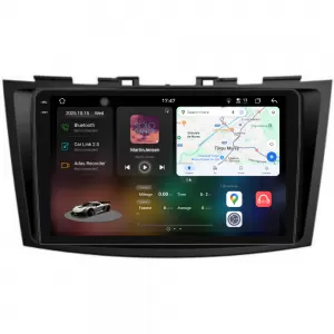Dedicated Navigation suitable for Suzuki Swift (2003 - 2010), 2K, 12Gb RAM, 256Gb Storage, Android Auto, Carplay - NAVCAS6031478