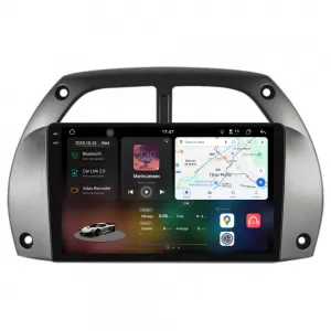 Dedicated Navigation suitable for Toyota Rav 4 (2000 - 2005), 2K, 12Gb RAM, 256Gb Storage, Android Auto, Carplay - NAVCAT6031504
