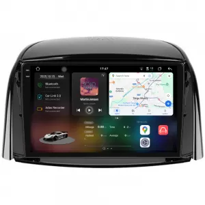 Dedicated Navigation suitable for Renault Koleos (2008 - 2016), 2K, 12Gb RAM, 256Gb Storage, Android Auto, Carplay - NAVCAR6031523