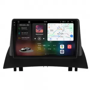 Dedicated Navigation suitable for Renault Megane 2 (2002 - 2009), 2K, 12Gb RAM, 256Gb Storage, Android Auto, Carplay - NAVCAR6031525