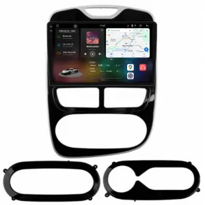 Dedicated Navigation suitable for Renault Clio 4 (2012 - 2019), 2K, 12Gb RAM, 256Gb Storage, Android Auto, Carplay - NAVCAR6031528