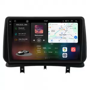 Dedicated Navigation suitable for Renault Clio 3 (2005 - 2014), 2K, 12Gb RAM, 256Gb Storage, Android Auto, Carplay - NAVCAR6031532