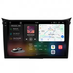 Dedicated Navigation suitable for Hyundai I30 (2007-2012), 2K, 12Gb RAM, 256Gb Storage, Android Auto, Carplay - NAVCAH6031540