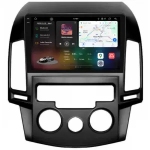 Dedicated Navigation suitable for Hyundai I30 (2007-2012), 2K, 12Gb RAM, 256Gb Storage, Android Auto, Carplay - NAVCAH6031541