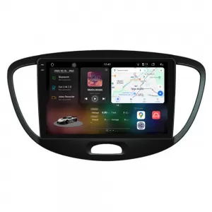 Dedicated Navigation suitable for Hyundai I10 (2007-2013), 2K, 12Gb RAM, 256Gb Storage, Android Auto, Carplay - NAVCAH6031555