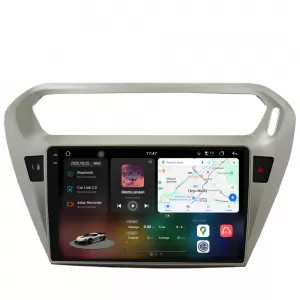 Dedicated Navigation suitable for Peugeot 301 (2013 - 2018), 2K, 12Gb RAM, 256Gb Storage, Android Auto, Carplay - NAVCAP6031577