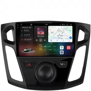 Dedicated Navigation suitable for Ford Focus 3 (2011-2018), 2K, 12Gb RAM, 256Gb Storage, Android Auto, Carplay - NAVCAF6031580