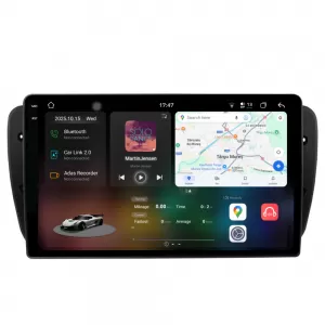 Dedicated Navigation suitable for Seat Ibiza (2017 - 2025), 2K, 12Gb RAM, 256Gb Storage, Android Auto, Carplay - NAVCAS6031598