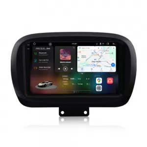 Dedicated Navigation suitable for Fiat 500X (2014 - 2020), 2K, 12Gb RAM, 256Gb Storage, Android Auto, Carplay - NAVCAF6031602