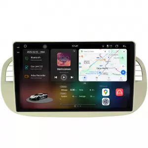 Dedicated Navigation suitable for Fiat 500 (2007 - 2015), 2K, 12Gb RAM, 256Gb Storage, Android Auto, Carplay - NAVCAF6031603