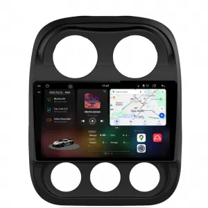 Dedicated Navigation suitable for Jeep Compass (2006-2010), 2K, 12Gb RAM, 256Gb Storage, Android Auto, Carplay - NAVCAJ6031611