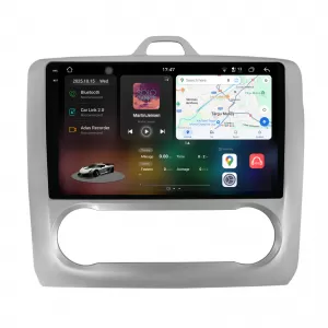 Dedicated Navigation suitable for Ford Focus (2004 - 2012), 2K, 12GB RAM, 256GB Storage, Android Auto, Carplay - NAVCAF6031650