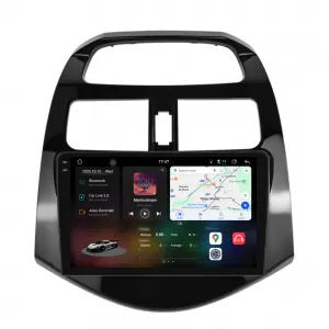 Dedicated Navigation suitable for Chevrolet Spark (2009-2015), 2K, 12Gb RAM, 256Gb Storage, Android Auto, Carplay - NAVCAC6031654