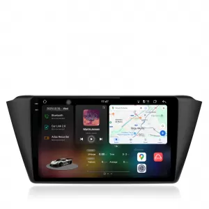 Dedicated Navigation suitable for Skoda Fabia (2014 - 2019), 2K, 12Gb RAM, 256Gb Storage, Android Auto, Carplay - NAVCAS6031660