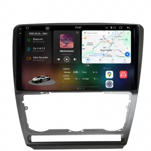 Dedicated Navigation suitable for Skoda Octavia 2 (2004 - 2013), 2K, 12Gb RAM, 256Gb Storage, Android Auto, Carplay - NAVCAS6031666