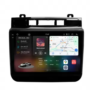 Dedicated Navigation suitable for Volkswagen Touareg (2010 - 2018), 2K, 12GB RAM, 256GB Storage, Android Auto, Carplay - NAVCAV6031679